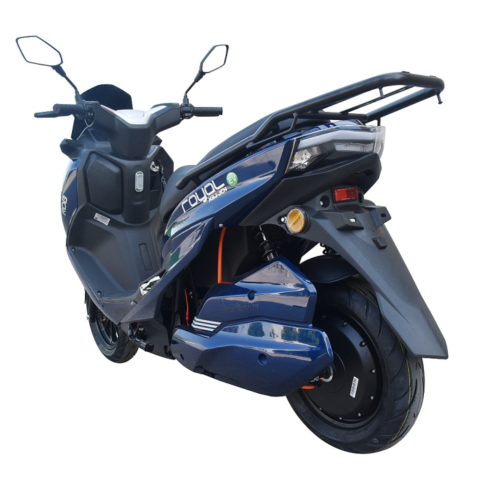 Scuter Electric Fara Permis RDB ROYAL, 2000W, 25km/h, Autonomie Maxima 90km, Albastru [9]