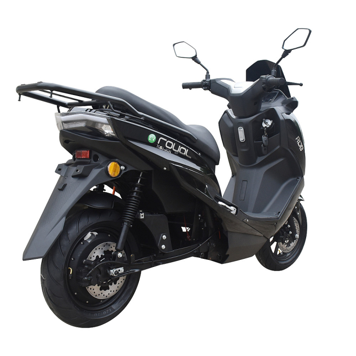 Scuter Electric Fara Permis RDB ROYAL, 2000W, 25km/h, Autonomie Maxima 90km, Negru [7]