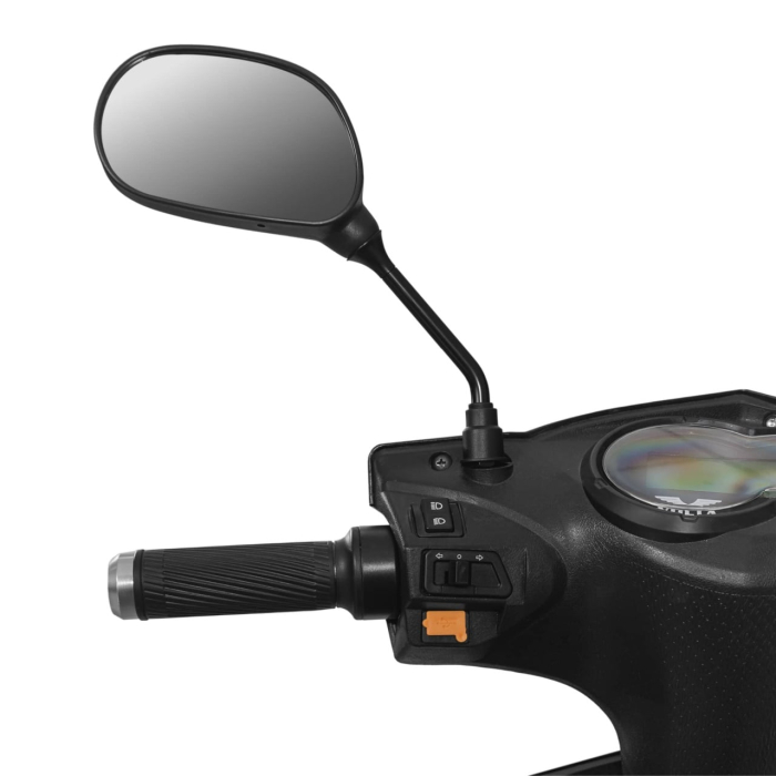 Scuter Electric Fara Permis Volta VSX, 220W, 25km/h, Autonomie Maxima 60km, Cu Pedale, Negru [10]