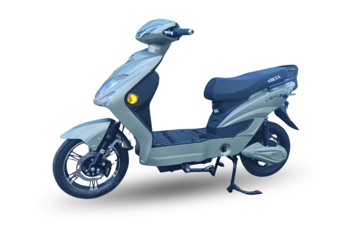 Scuter Electric Fara Permis Volta VSX, 220W, 25km/h, Autonomie Maxima 60km, Cu Pedale, Verde [2]