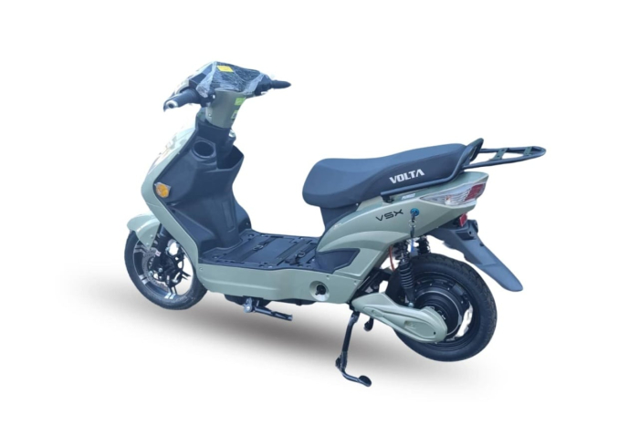 Scuter Electric Fara Permis Volta VSX, 220W, 25km/h, Autonomie Maxima 60km, Cu Pedale, Verde [3]