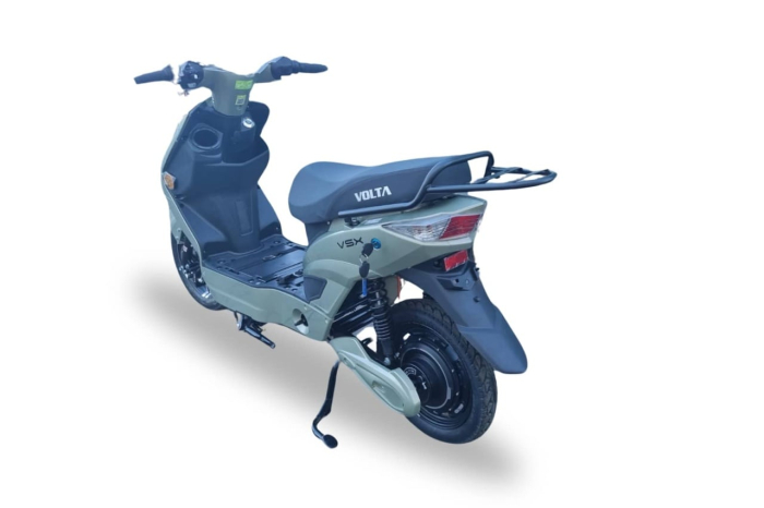 Scuter Electric Fara Permis Volta VSX, 220W, 25km/h, Autonomie Maxima 60km, Cu Pedale, Verde [7]