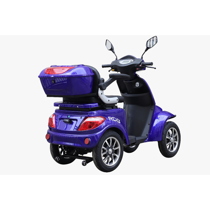 Scuter electric RDB 4T, 4 roti, 1000W, 60V si 25km/h, Albastru [3]