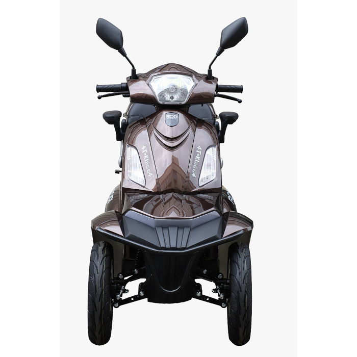 Scuter electric RDB 4T, 4 roti, 1000W, 60V si 25km/h, Maro [3]