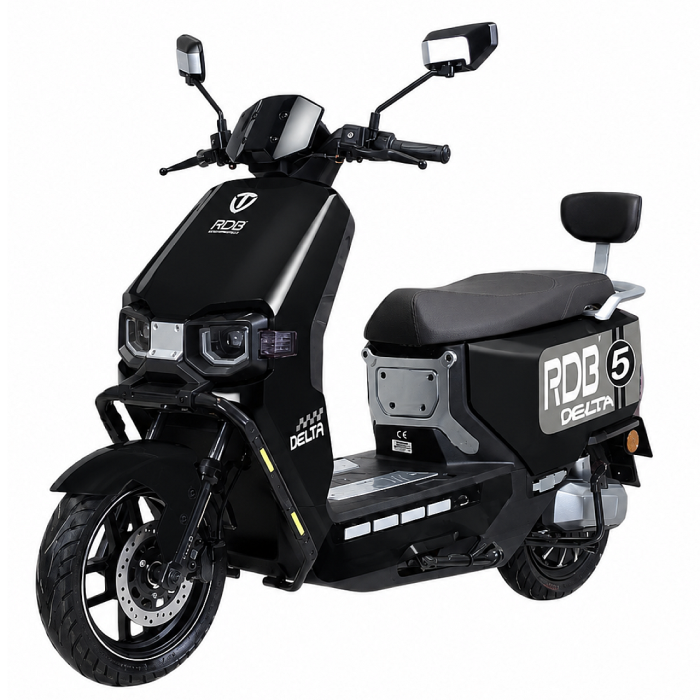 Scuter Electric RDB Delta 5, 72V23Ah, 2000W, Fara permis, Rosu [10]