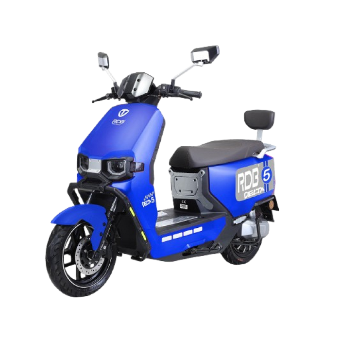 Scuter Electric RDB Delta 5, 72V23Ah, 2000W, Fara permis, Rosu [4]