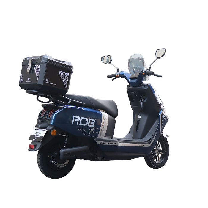 Scuter electric RDB INSPIRE, 2000W, fara permis, 25 km/h, Albastru [5]
