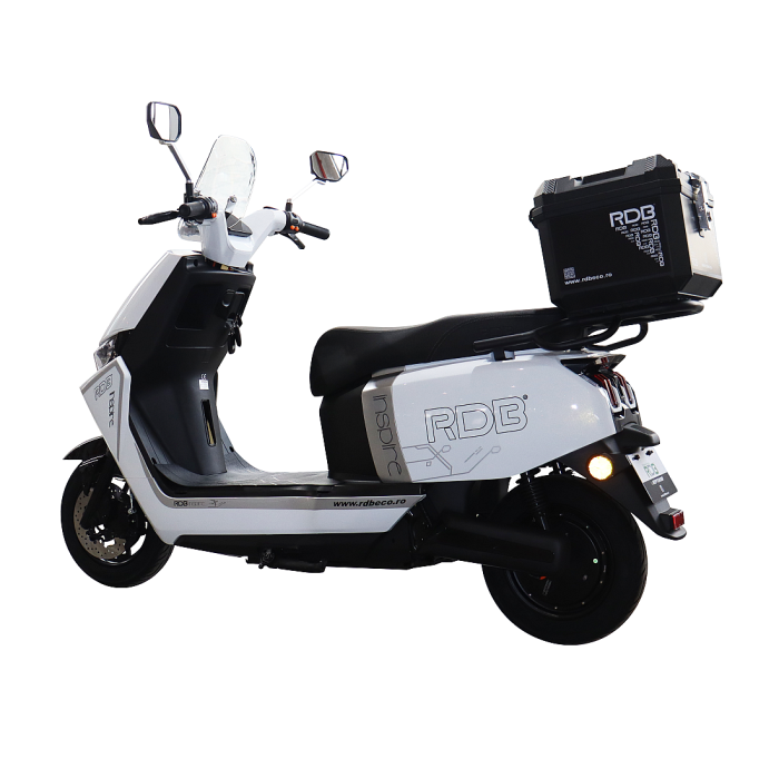 Scuter electric RDB INSPIRE, 2000W, fara permis, 25 km/h, Rosu [13]
