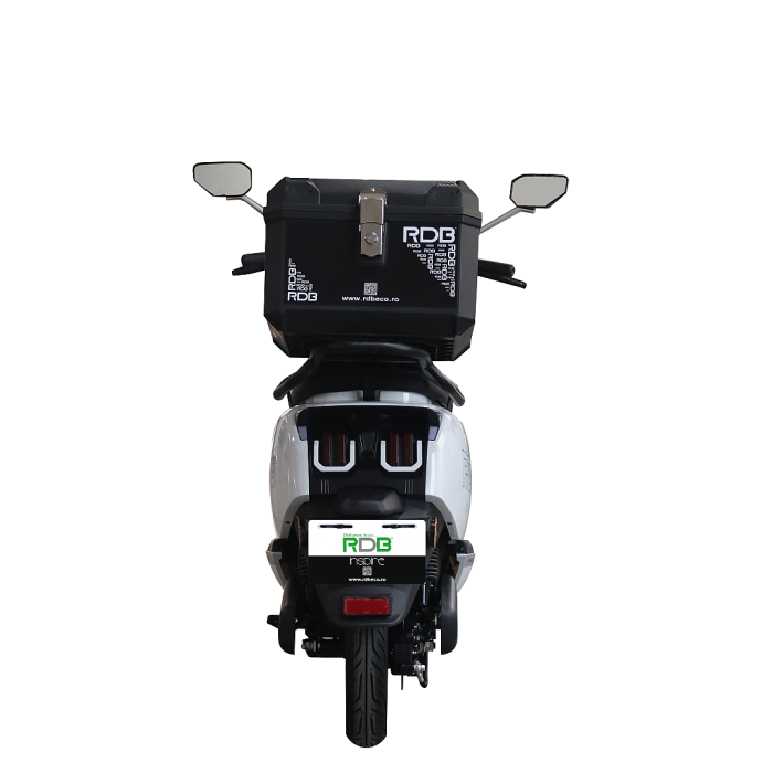 Scuter electric RDB INSPIRE, 2000W, fara permis, 25 km/h, Rosu [12]