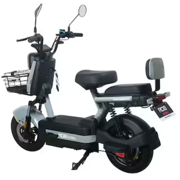 Scuter Electric RDB ROMA, 600W, fara permis, 25km/h, Gri [4]