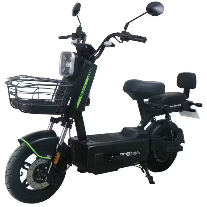 Scuter Electric RDB ROMA, 600W, fara permis, 25km/h, Gri [7]
