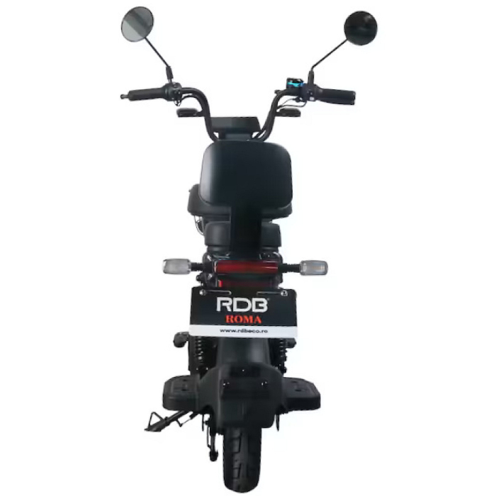 Scuter Electric RDB ROMA, 600W, fara permis, 25km/h, Gri [12]