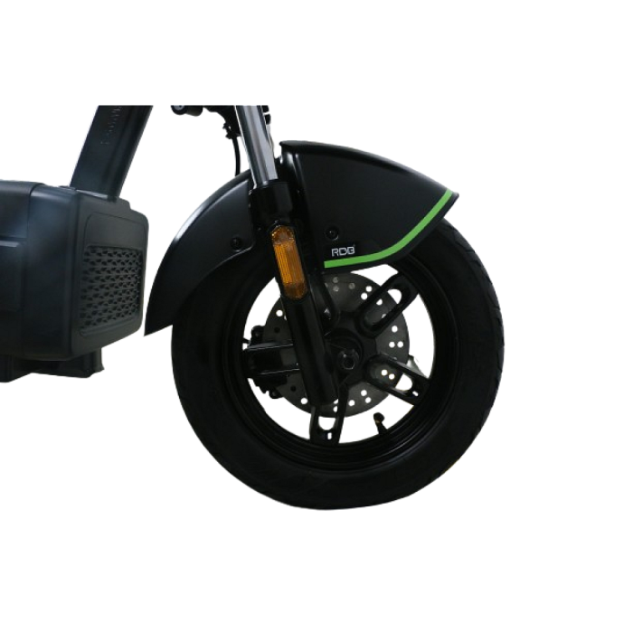 Scuter Electric RDB ROMA, 600W, fara permis, 25km/h, Gri [21]