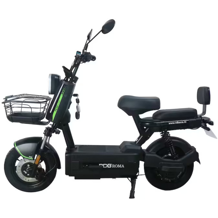Scuter Electric RDB ROMA, 600W, fara permis, 25km/h, Gri [11]