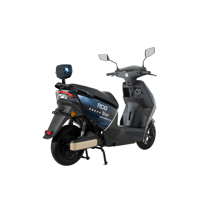 Scuter electric RDB STAR, 2000W, fara permis, 25 km/h, Gri [5]