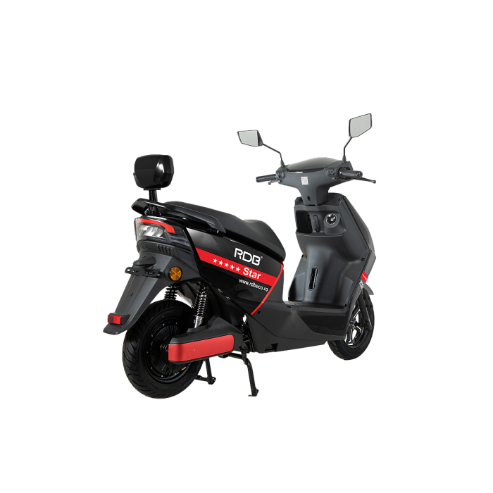 Scuter electric RDB STAR, 2000W, fara permis, 25 km/h, Negru [5]