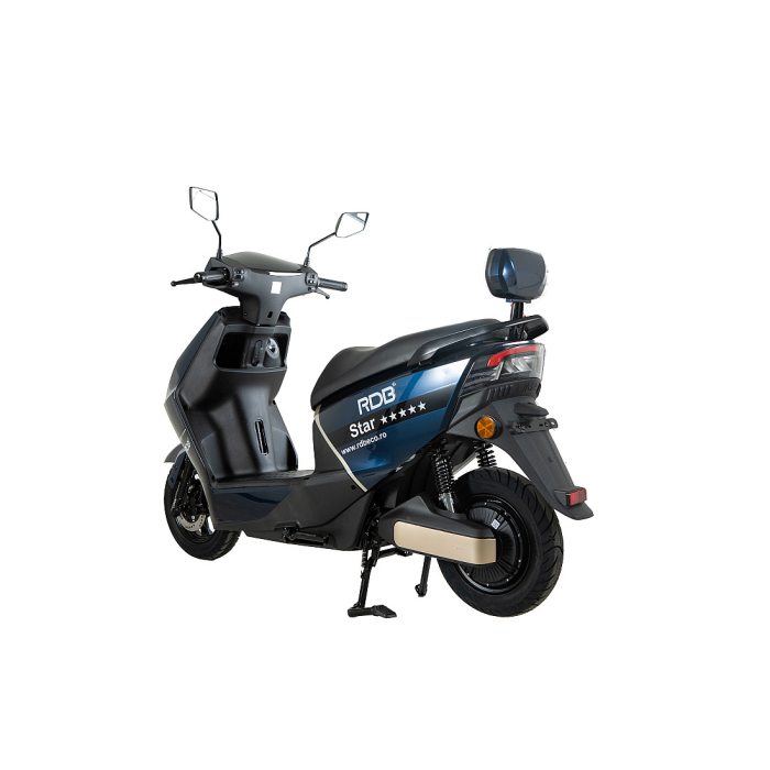 Scuter electric RDB STAR, 2000W, fara permis, 25 km/h, Gri [8]