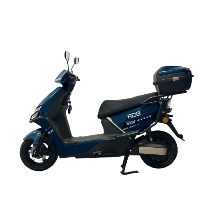 Scuter electric RDB STAR FULL, 2000W, fara permis, 25 km/h, Gri [6]