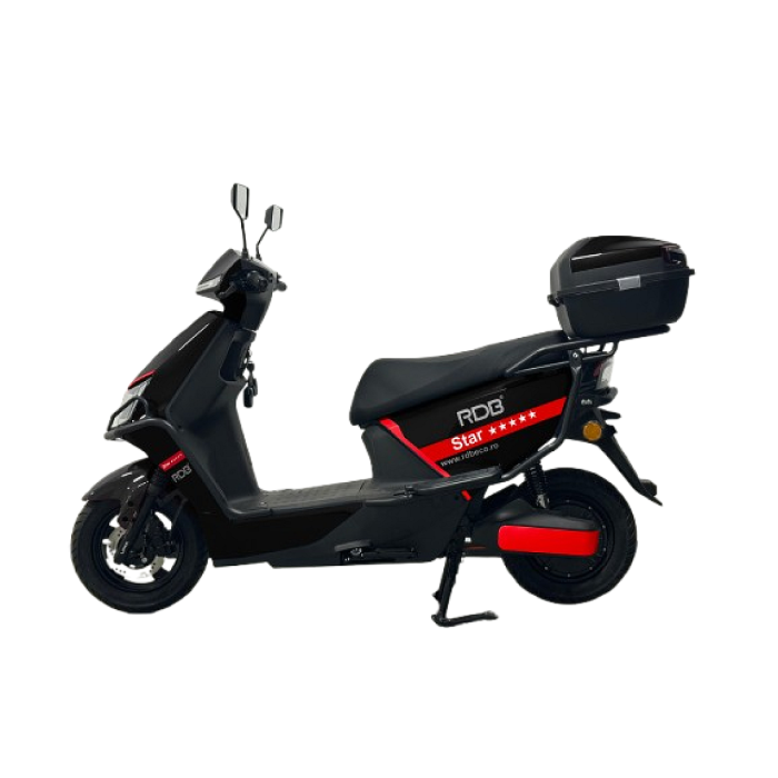 Scuter electric RDB STAR FULL, 2000W, fara permis, 25 km/h, Negru [2]