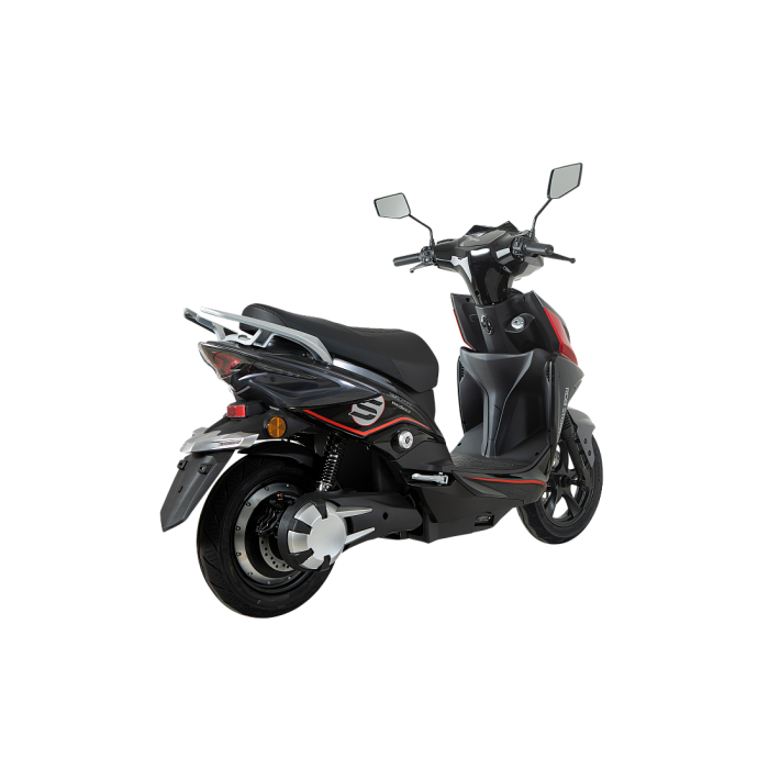 Scuter Electric RDB STORM, 2200W, fara permis, 25 km/h, Rosu [5]