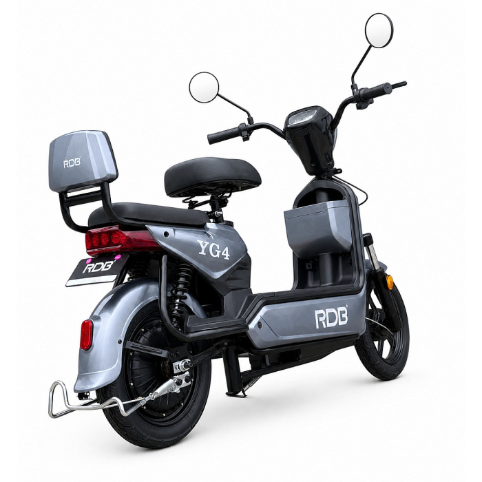 Scuter Electric RDB YG4, 350W, fara permis, 25km/h, Rosu [4]