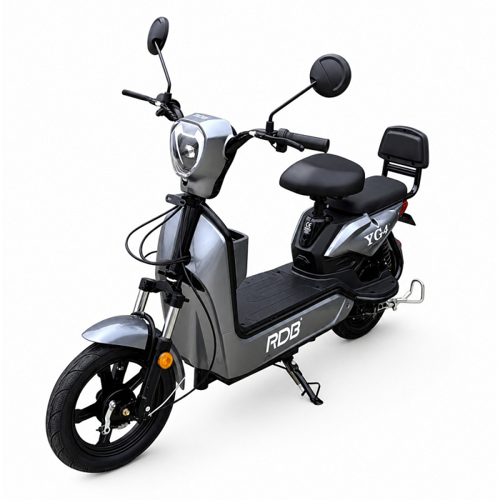 Scuter Electric RDB YG4, 350W, fara permis, 25km/h, Rosu [3]