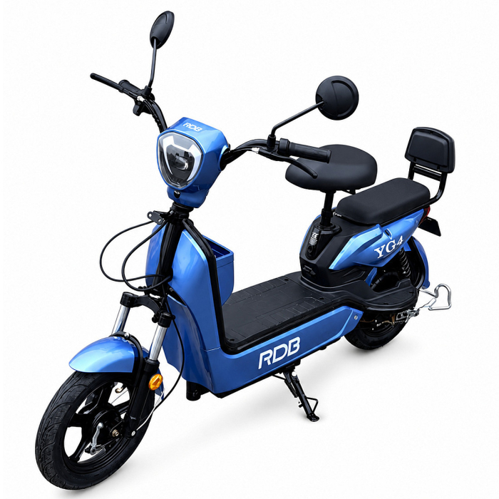 Scuter Electric RDB YG4, 350W, fara permis, 25km/h, Rosu [5]