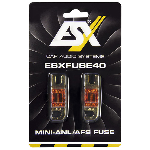 Set sigurante ESX ESXFUSE40, 2 bucati, Mini ANL, 40 A [1]