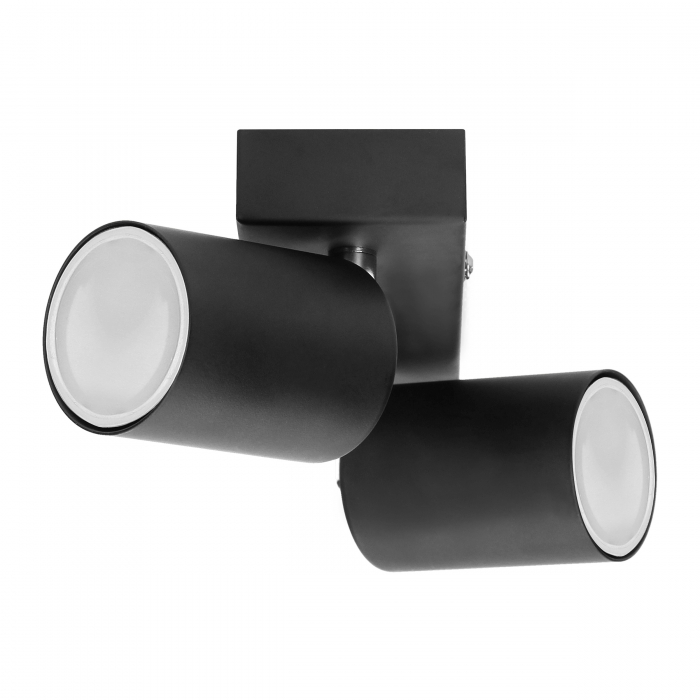 Bara spot ADVITI DOA SP2 AD-OP-6194BGU10, 2x50W, GU10, IP20, reglare directie lumina, instalare tavan/perete, negru [3]