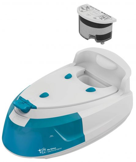 RESIGILAT Statie de calcat Beko SGA6124D, 2400 W, 200 g/min, 5.8 bar, 1000 l, talpa ceramica SteamXtra™, alb/albastru [3]