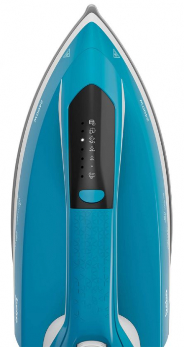 RESIGILAT Statie de calcat Beko SGA6124D, 2400 W, 200 g/min, 5.8 bar, 1000 l, talpa ceramica SteamXtra™, alb/albastru [4]