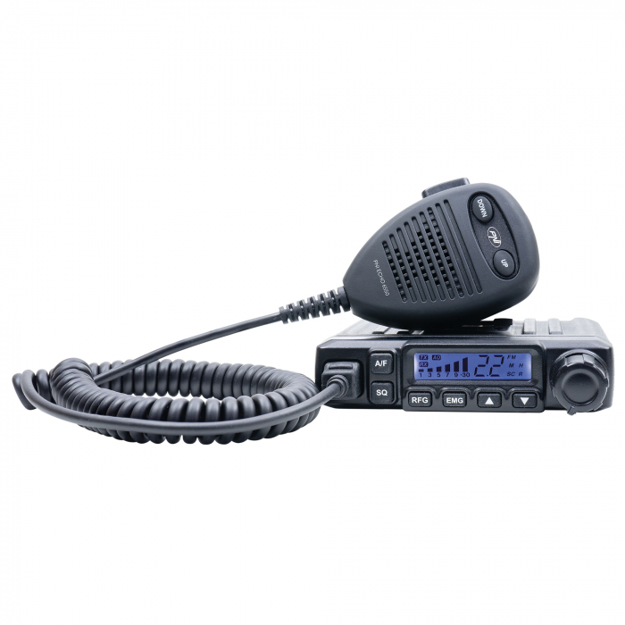 Statie radio CB PNI Escort HP 6550 + PNI ECH01 instalat, multistandard, 4W, AM-FM, 12V, ASQ, cu modul de ecou [3]