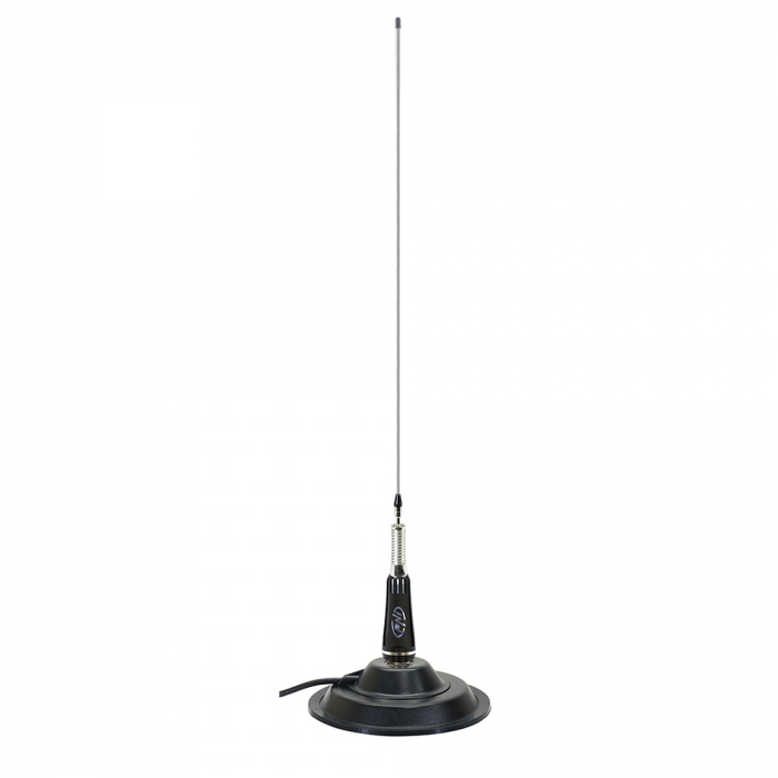 Statie radio CB PNI Escort HP 9500 ASQ, 12V/24V, mufa de bricheta inclusa +  Antena CB PNI LED 2000 lungime 90 cm + magnet 145mm inclus [2]
