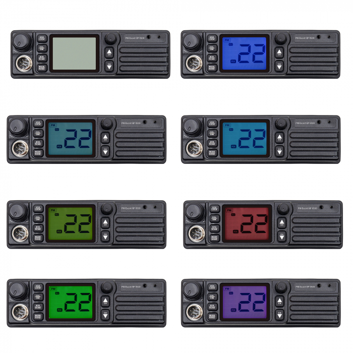 Statie radio CB PNI Escort HP 9500 multistandard, ASQ, VOX, Scan, 4W, AM-FM, alimentare 12V/24V, mufa de bricheta inclusa [8]