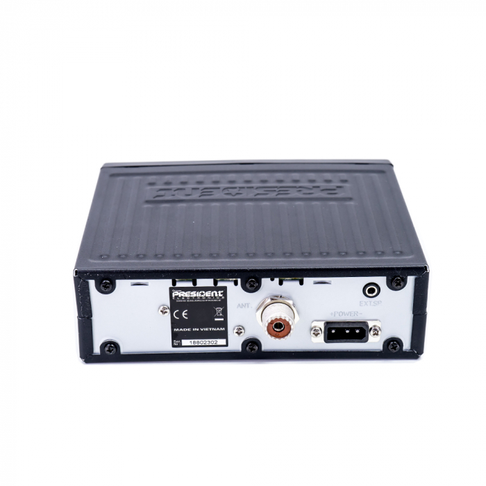 Statie radio CB President Johnson II ASC 12V-24V cu squelch automat si difuzor frontal [5]
