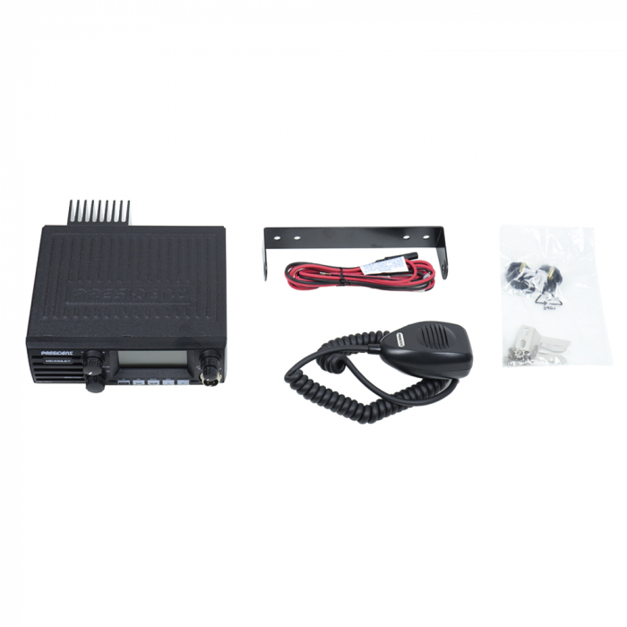 Statie radio CB President MC KINLEY ASC, AM-FM-LSB-USB, 40CH, ANL, NB, Hi-Cut, 12/24 V [4]