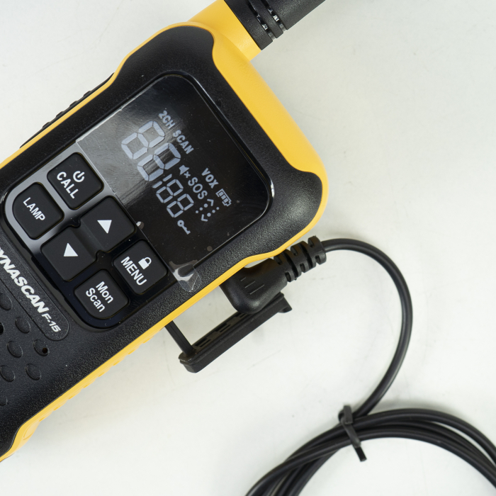 Statie radio portabila PMR PNI Dynascan F-15, 446MHz, 0.5W, 16CH, Waterproof IP67, set 2 bucati [4]
