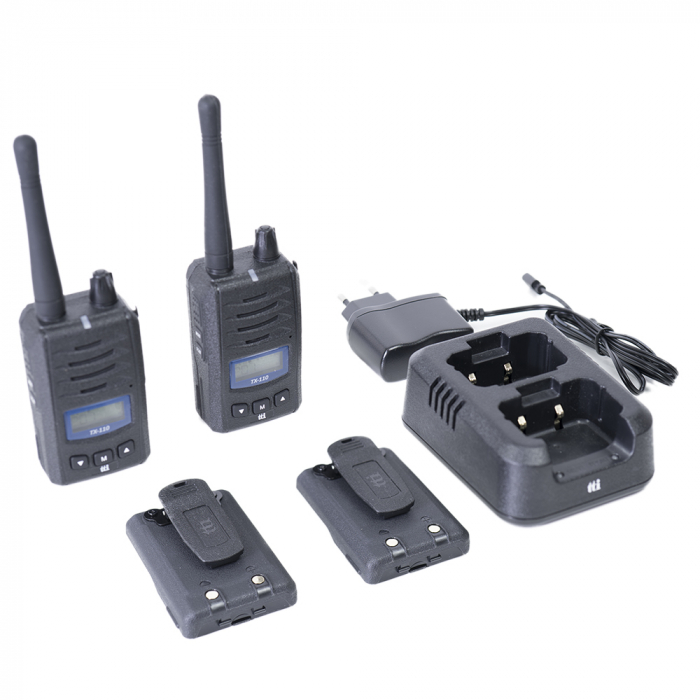 Statie radio PMR portabila TTi TX110 set cu 2 buc [6]