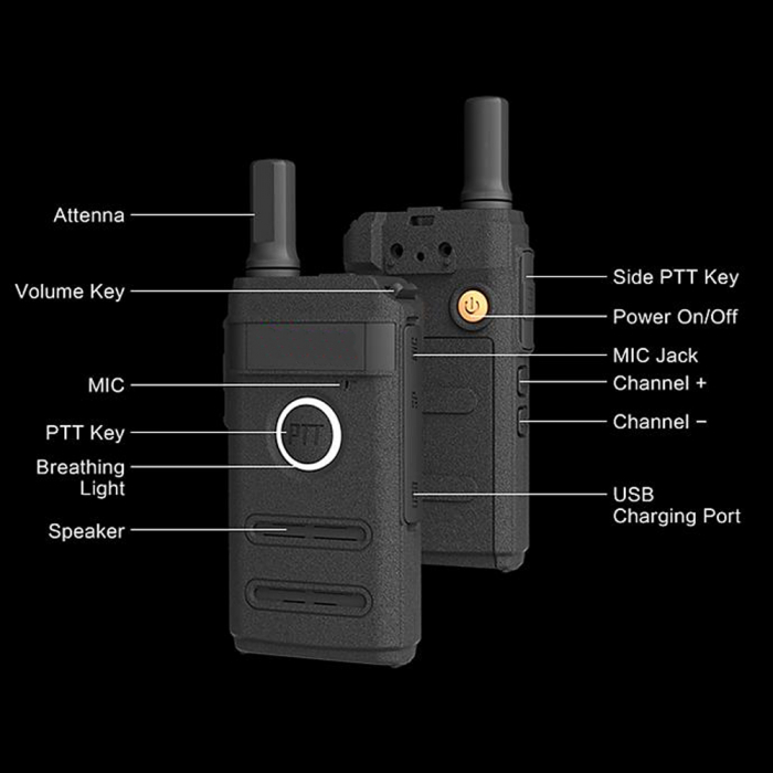 Statie radio portabila PNI PMR R49 16 canale, VOX, TOT [7]