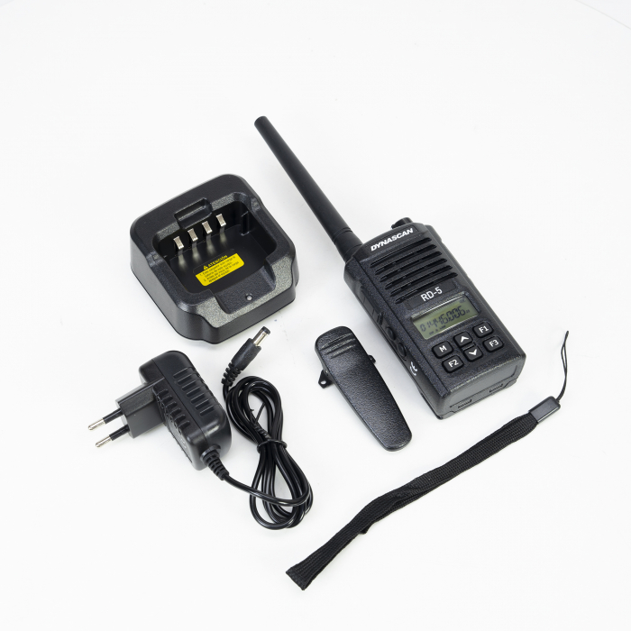 Statie radio portabila PMR PNI Dynascan RD-5, 446MHz, 0.5W, 8 canale, Vox, Roger Beep, Dual Watch, CTCSS-DCS [2]