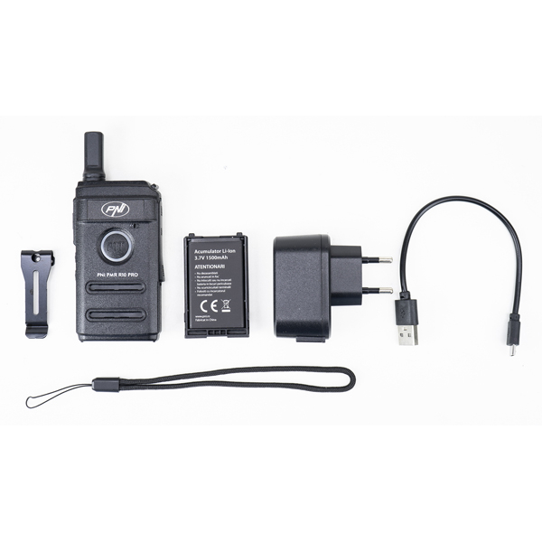 Statie radio portabila PNI PMR R10 PRO, 446MHz, 0.5W, Monitor, Scan, coduri CTCSS DCS [12]