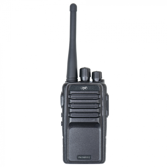 Statie radio portabila profesionala PNI PMR R15 0.5W, ASQ, TOT, monitor, programabila, acumulator 1200mAh [6]
