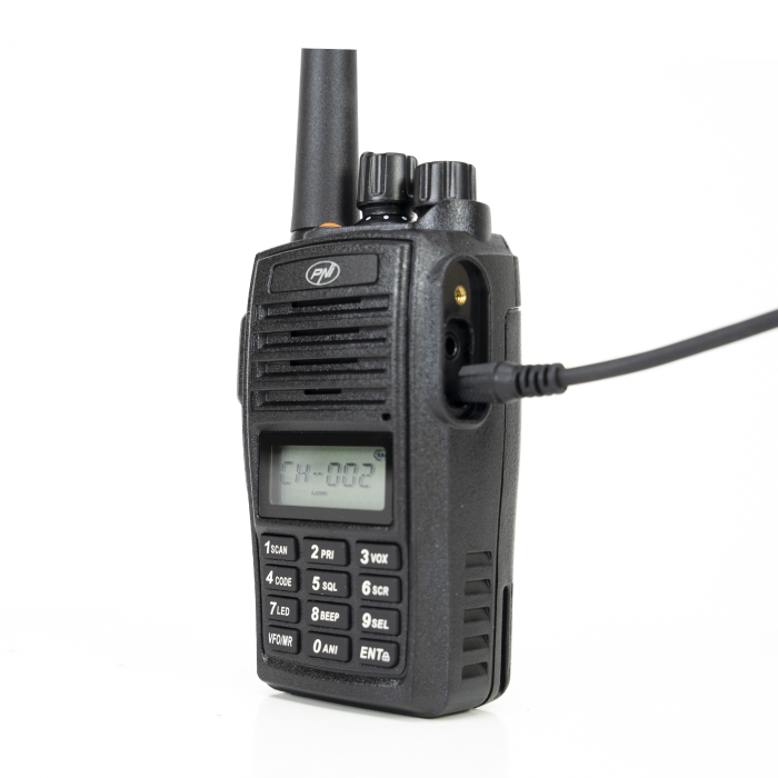 Statie radio portabila PNI PMR R18, 446MHz, 0.5W, 128 canale, 16 PMR si tonuri 50 CTCSS si 104 DCS, Radio FM, programabila, Waterproof IP67 [7]