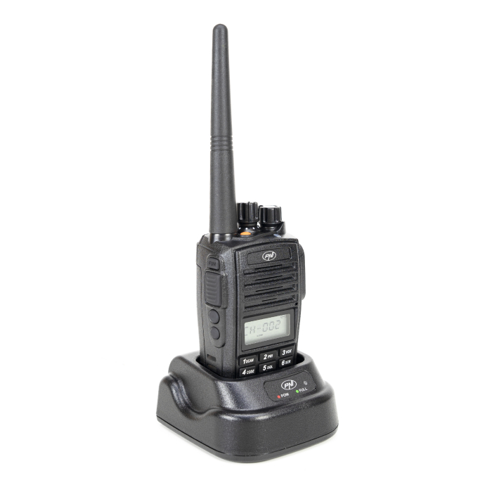 Statie radio portabila PNI PMR R18, 446MHz, 0.5W, 128 canale, 16 PMR si tonuri 50 CTCSS si 104 DCS, Radio FM, programabila, Waterproof IP67 [8]