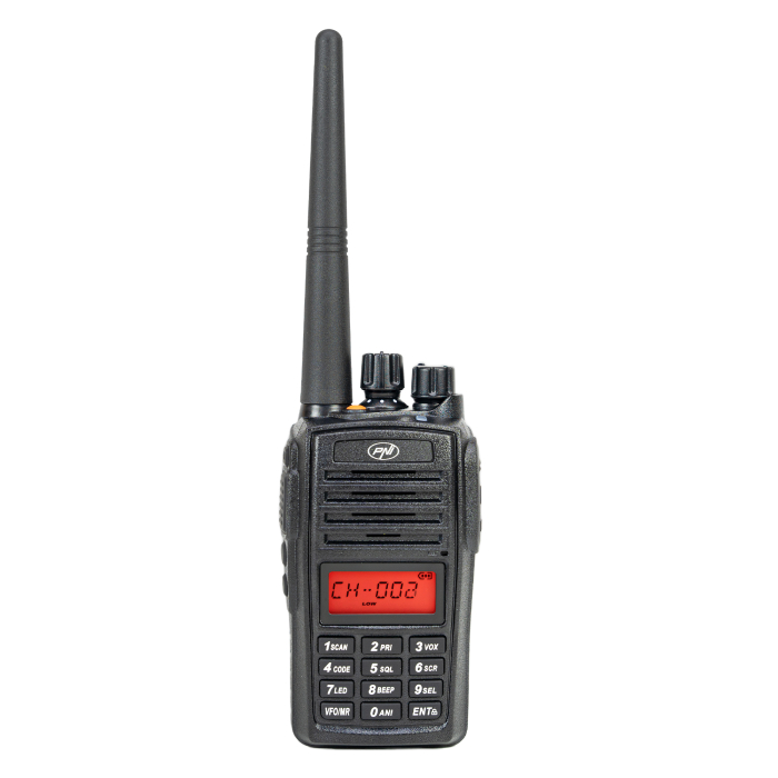 Statie radio portabila PNI PMR R18, 446MHz, 0.5W, 128 canale, 16 PMR si tonuri 50 CTCSS si 104 DCS, Radio FM, programabila, Waterproof IP67 [9]