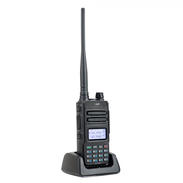 Statie radio portabila VHF/UHF PNI P15UV dual band, 144-146MHz/430-440Mhz, 999CH + acumulator 1500 mAh [8]
