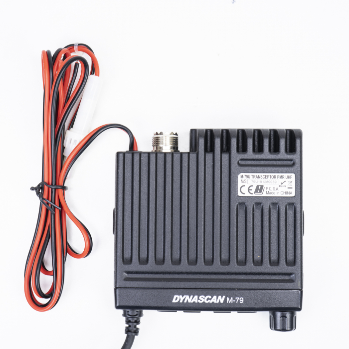 Statie radio UHF PNI Dynascan M-79U, 400–470MHz, Scan, TOT, Mic Gain, CTCSS-DCS, alimentare 12V [5]