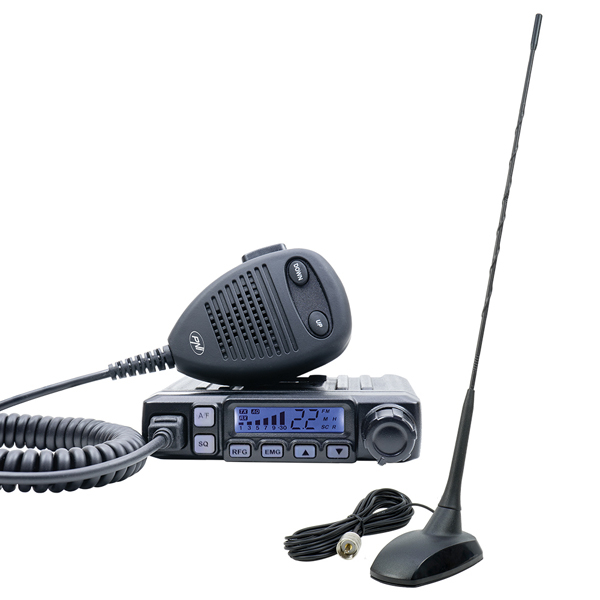 Statie statie radio CB PNI Escort HP 7120 ASQ, 12V +  Antena CB PNI Extra 48 lungime 45 cm + Baza magnetica [8]