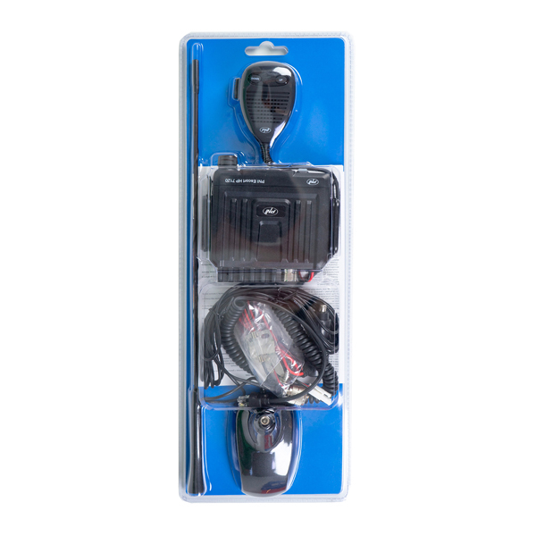 Statie statie radio CB PNI Escort HP 7120 ASQ, 12V +  Antena CB PNI Extra 48 lungime 45 cm + Baza magnetica [10]