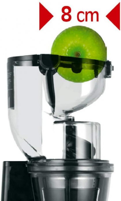 Storcator de fructe si legume MPM MSO-16, 200W, 60 rotatii/minut, fara BPA, functie REVERSE, protectie anti-picurare,negru [6]